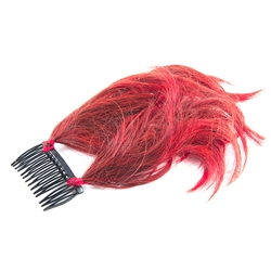 Anime Hairpiece Red/Black
