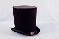 Victorian Coachman Satin Top Hat