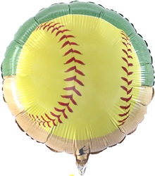 Girl's Fastpitch Softball 18in Foil Balloon