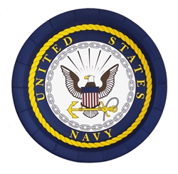 US Navy Party Plates