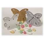 BUTTERFLY FAVOR BOX WHITE 10PC