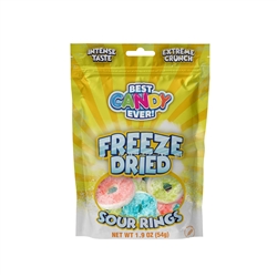 Sour Rings Freeze Dried Candy
