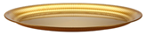 Gold Oval Trays 14x21"
