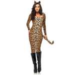 Cougar Lycra Catsuit - Extra Small