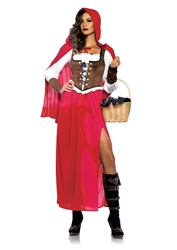 Woodland Red Riding Hood Small Adult Costume