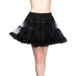 Petticoat Plus Layered Tulle Black