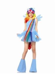 My Little Pony Rainbow Dash Costume Adult Medium