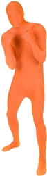 Orange Morphsuit Extra Large Adult