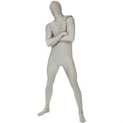 Silver Morphsuit Adult Large