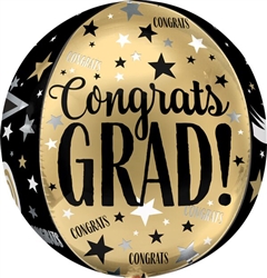 Congrats Grad Cap 16" Orbz Balloon