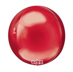 Orbz Red Mylar Balloon