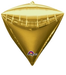 Diamond Gold Mylar Balloon