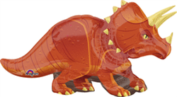 Triceratops Dinosaur 42 Inch Supershape Mylar Balloon