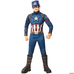 Captain America Endgame Deluxe Kid's Costume - Large