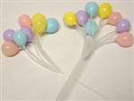 Balloon Cluster Pick - Pastel