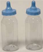 Baby Bottle 5 INCH  Fillable Blue Favor