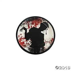 Zombie Party 7 Inch Dessert Plates