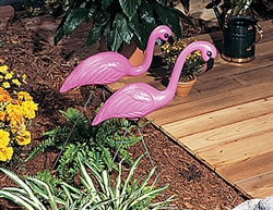 2 Piece Lawn Flamingo Set (Large)