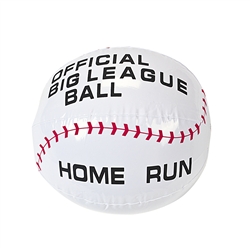 Inflatable Baseball Beach Ball 4 Pack
