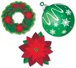 HOLIDAY ICONS CUTOUT ASSORTMENT