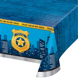 Police Party Table Cover