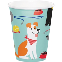 Dog Party 9 Ounce Cups