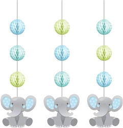 Enchanting Elephant - Boy - Hanging Cutouts
