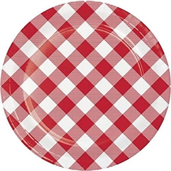 Classic Red Gingham Paper 7