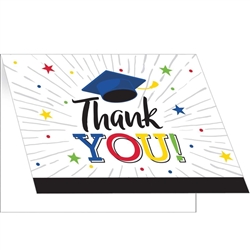 Hats Off Grad Thank You Cards