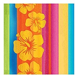 SUNSET STRIPES MID COUNT LUNCHEON NAPKINS