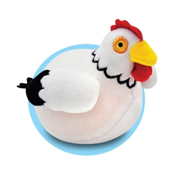 Chicken Sophia Lor-Hen PBJs Plush Ball Jellie