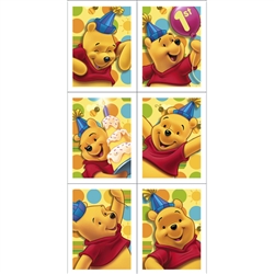 Pooh'S 1St Birthday Stickers