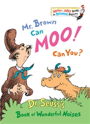 Mr.  Brown Can Moo! Can You? Dr Seuss Book