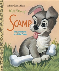 Walt Disney Classic Scamp Little Golden Book