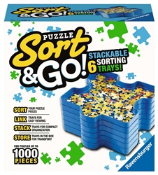 Puzzle Sort & Go Staking Sorting Trays
