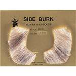 Sideburns -Medium Brown