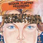 Gold Sequin Falpper Headband