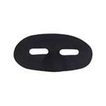 Black Satin Domino Eyemask