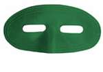 Green Satin Domino Eyemask