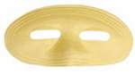 Yellow Satin Domino Eyemask