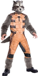 Rocket Raccoon Deluxe - Guardians of the Galaxy Adult Costume Standard Size