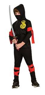 Ninja Child Medium Costume Age 5-7