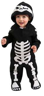 Skeleton Romper Child Costume