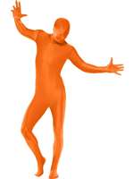 Orange Second Skin Extra Large Adult Costume