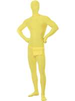 Yellow Second Skin Large Adult Costume