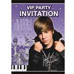 Justin Bieber invites