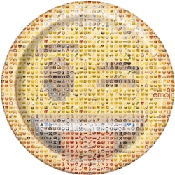 Emoji 9 inch Dinner Plates