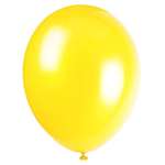 Canary Yellow 12 inch Balloons - 50 Count