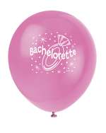 Bachelorette 12in. Balloons 2Sp 6Ct