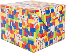 Building Blocks Birthday Gift Wrap - 30